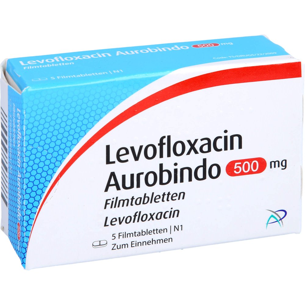 Levofloxacin Aurobindo 500 Mg Filmtabletten (5 stk)