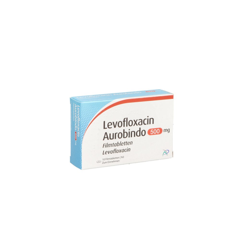 Levofloxacin Aurobindo 500 Mg Filmtabletten (10 stk)