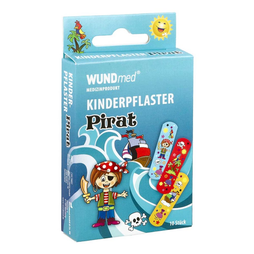 Kinderpflaster Pirat (10 stk)