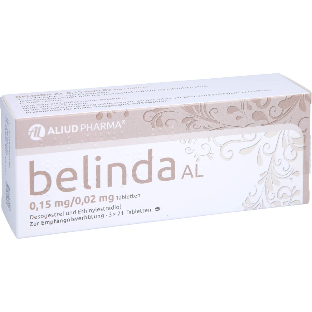 Belinda Al 0,15 Mg/0,02 Mg Tabletten (3X21 stk)
