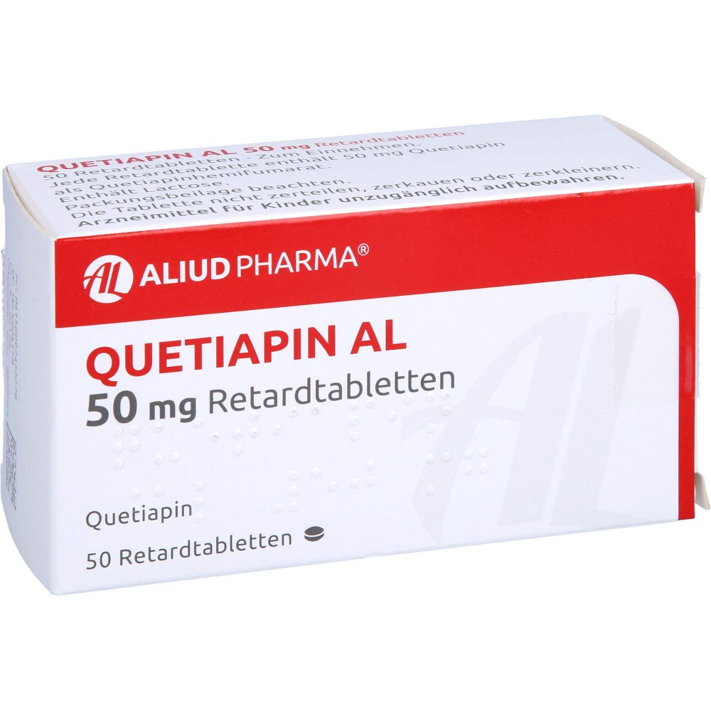 Quetiapin Al 50 Mg Retardtabletten (50 stk)