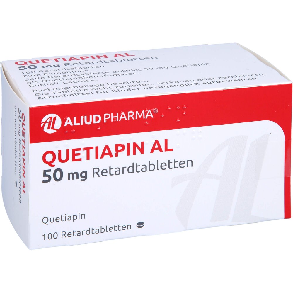 Quetiapin Al 50 Mg Retardtabletten (100 stk)