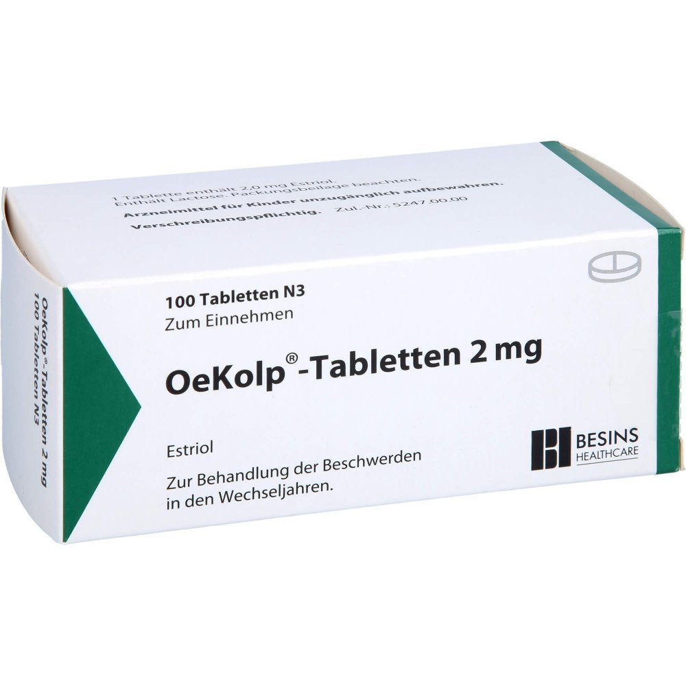 Das Produktfoto zeigt Oekolp Tabletten 2 Mg (100 stk) PZN 09758307