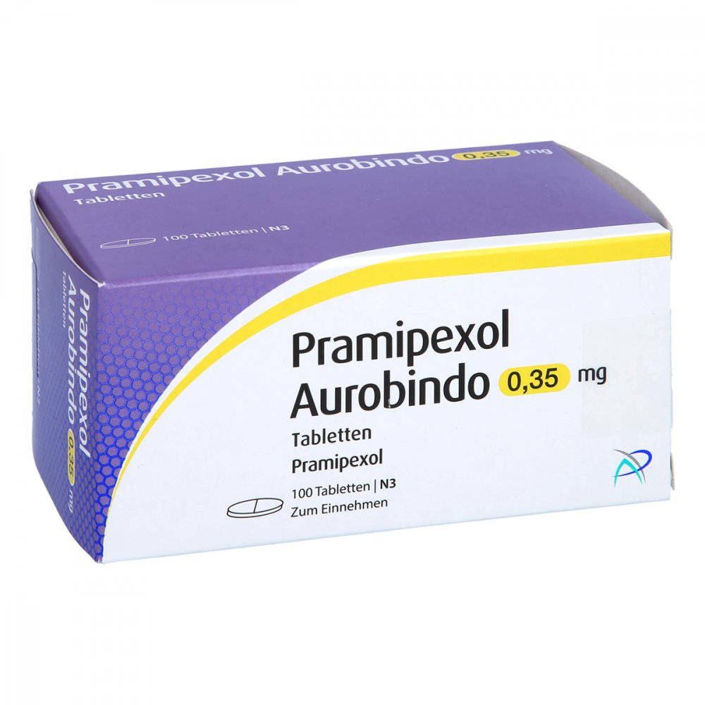 Pramipexol Aurobindo 0,35 Mg Tabletten (100 stk)