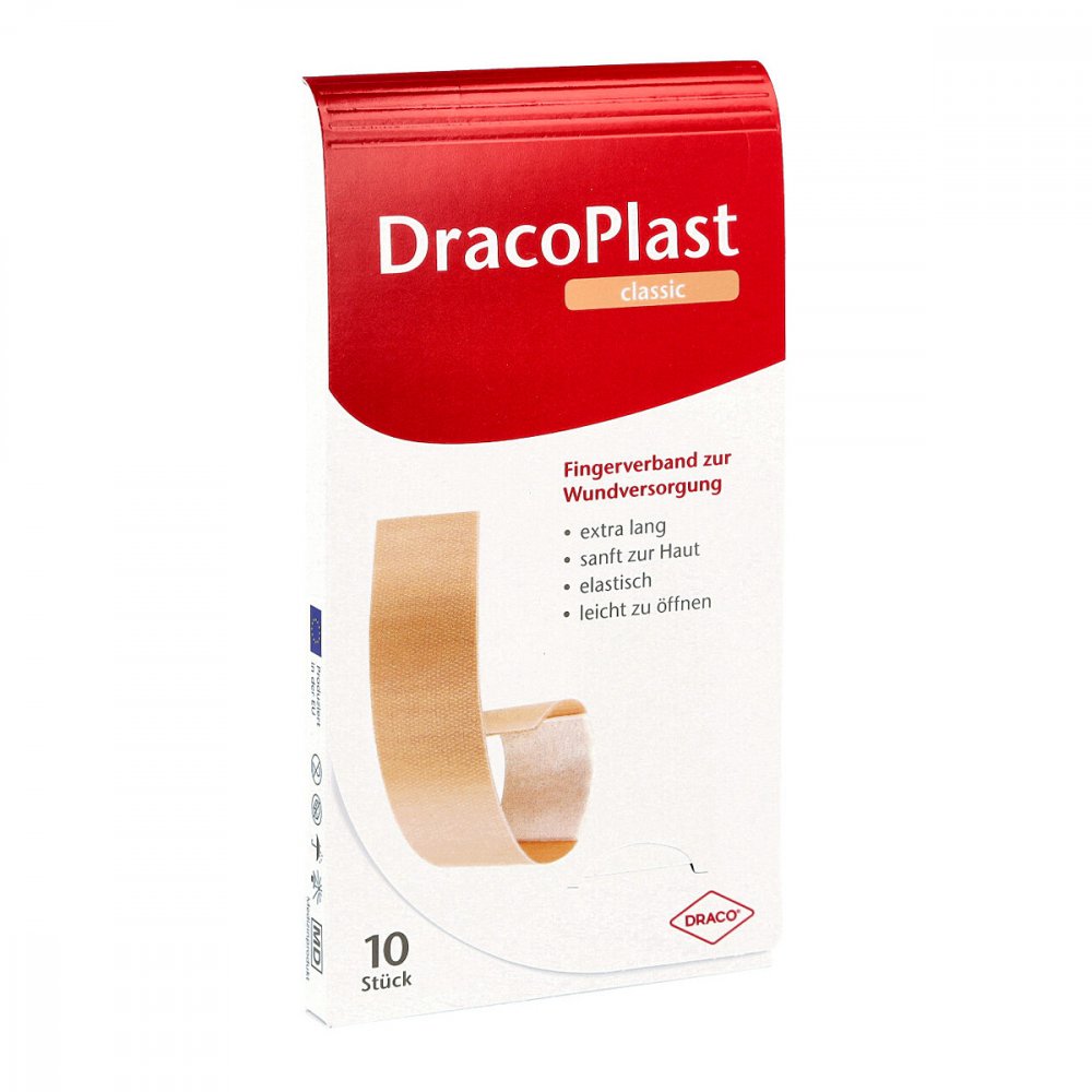 Dracoplast Fingerstrips 2x12 Cm Elastic (10 stk)