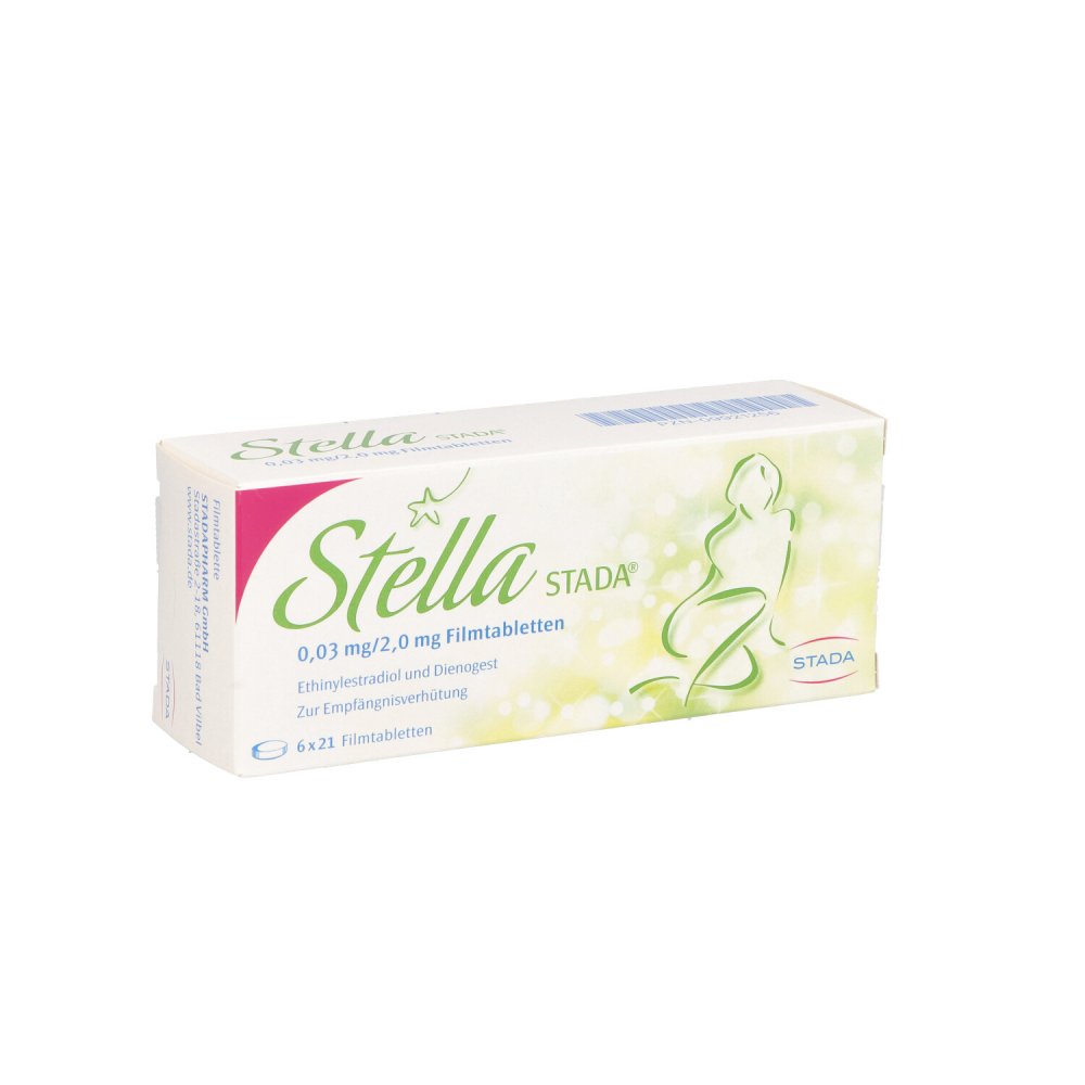 Stella Stada 0,03 Mg/2 Mg Filmtabletten (126 stk)