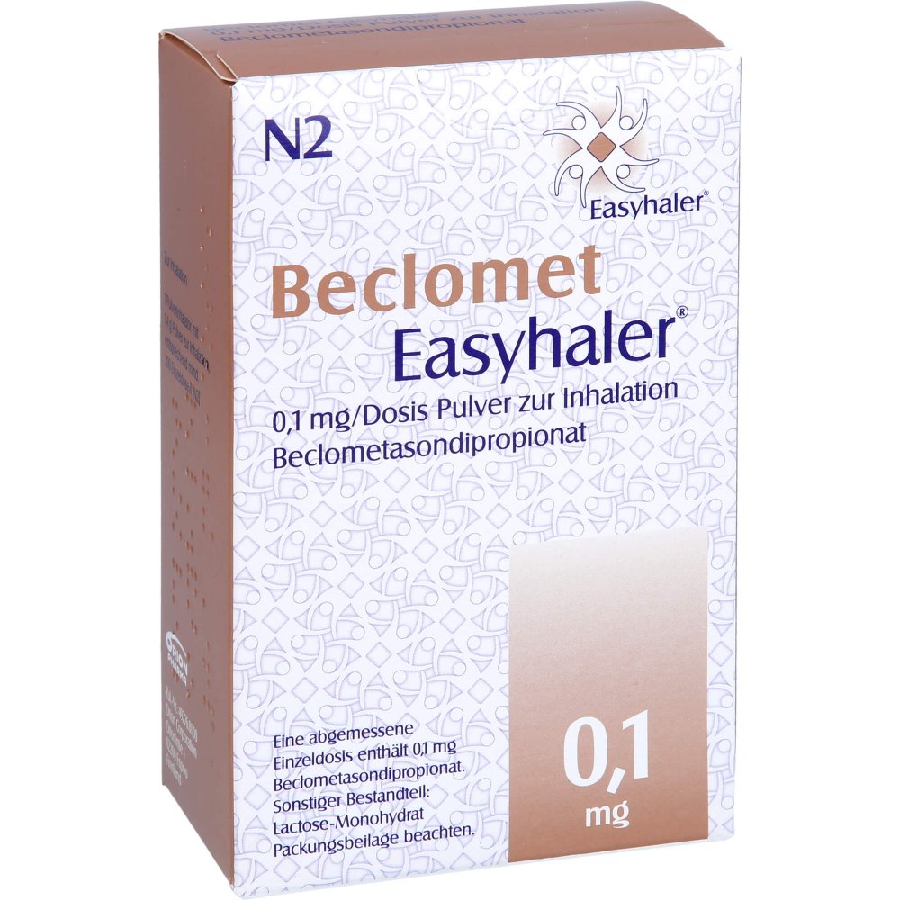 Beclomet Easyhaler 0,1 Mg/Dosis 200 Ed Inh.-Pulver (1 stk)