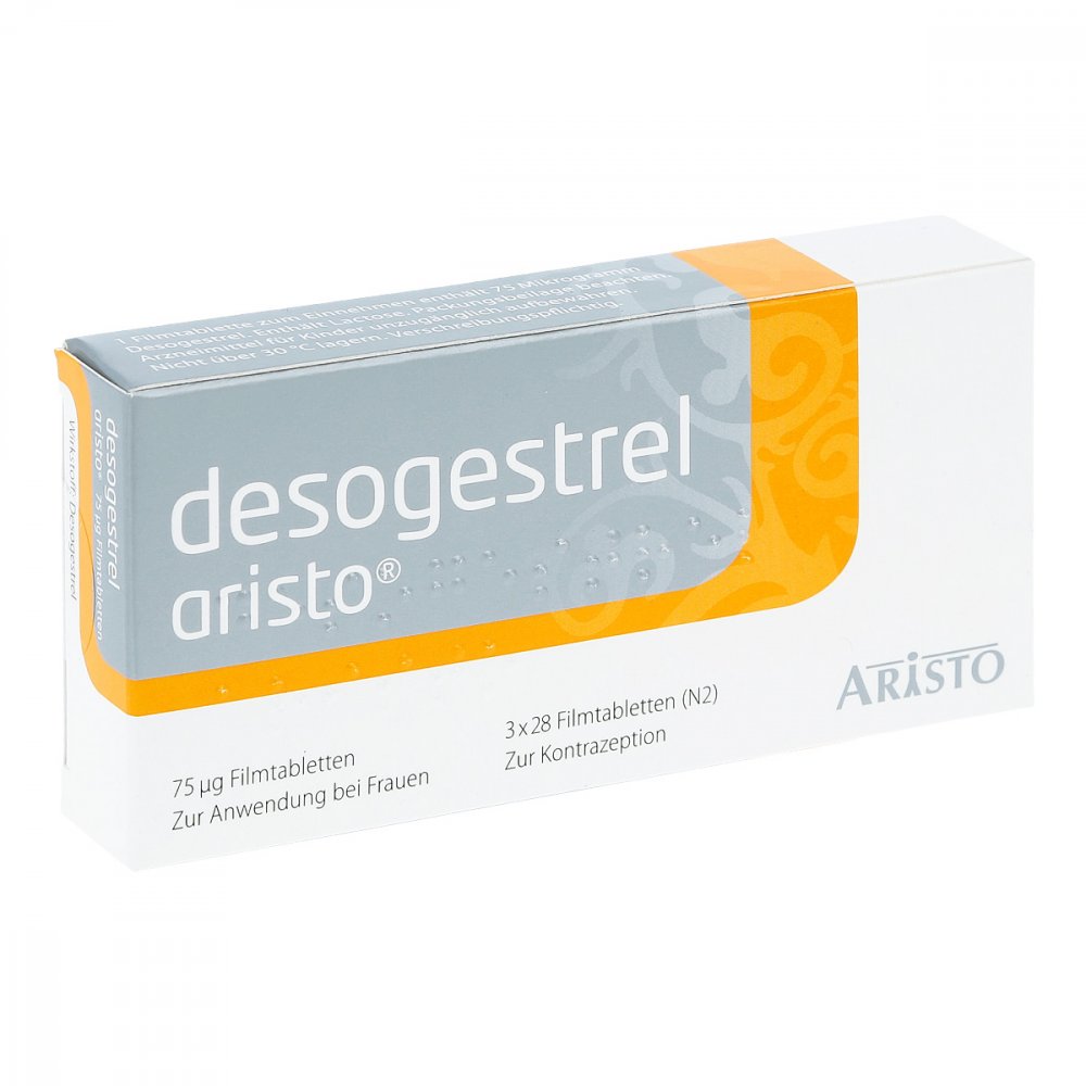 Desogestrel Aristo 75 Μg Filmtabletten (3X28 stk)