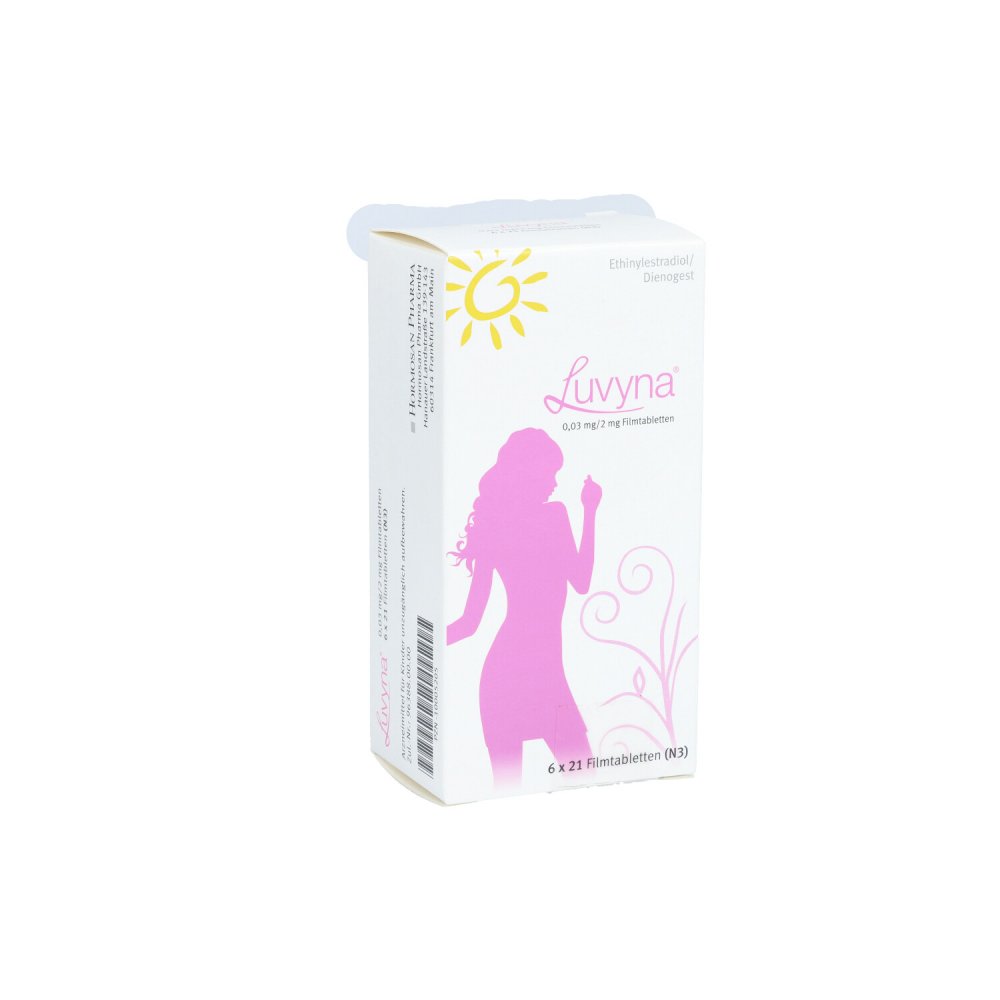 Luvyna 0,03 Mg/2 Mg Filmtabletten (6X21 stk)