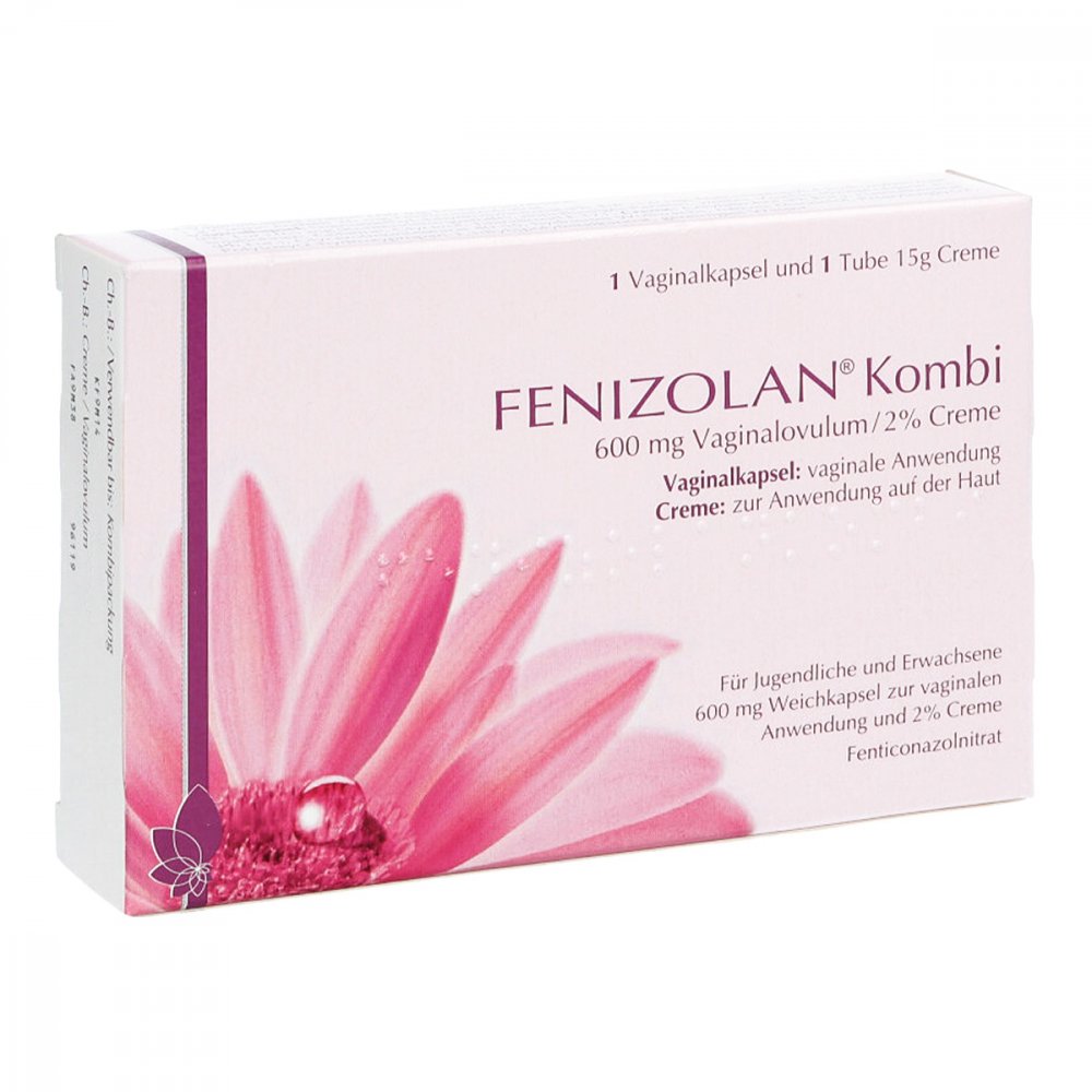 Fenizolan Kombi 600 Mg Vaginalovulum+2% Creme (1 Pck)