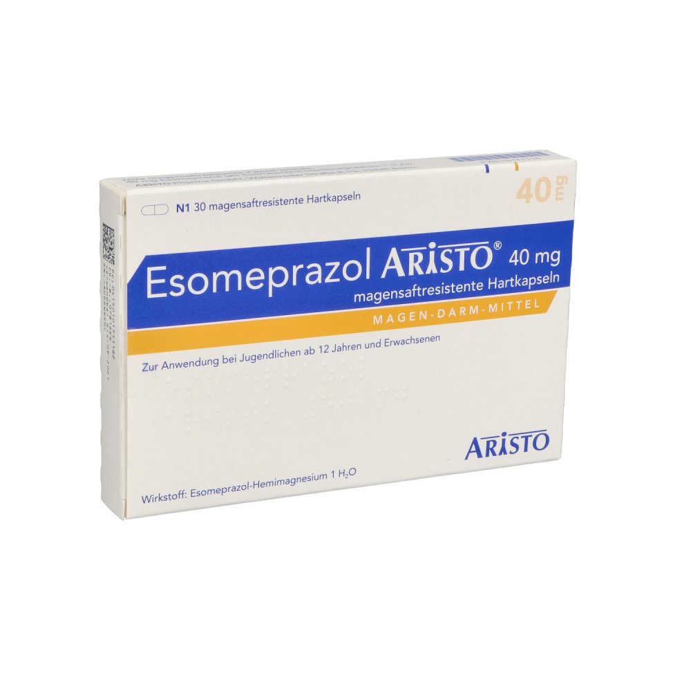 Esomeprazol Aristo 40 Mg Magensaftres.Hartkapseln (30 stk)
