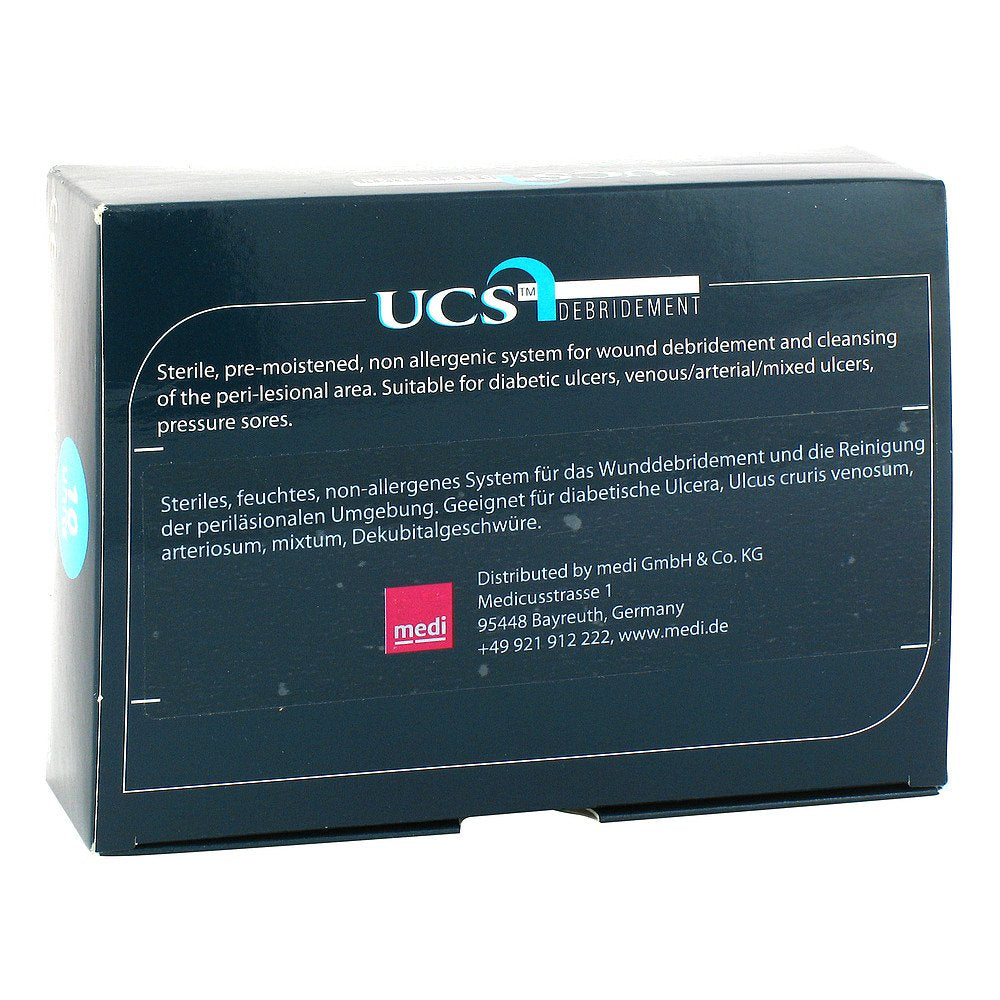 Das Produktfoto zeigt Ucs Debridement (10 stk) PZN 10224798