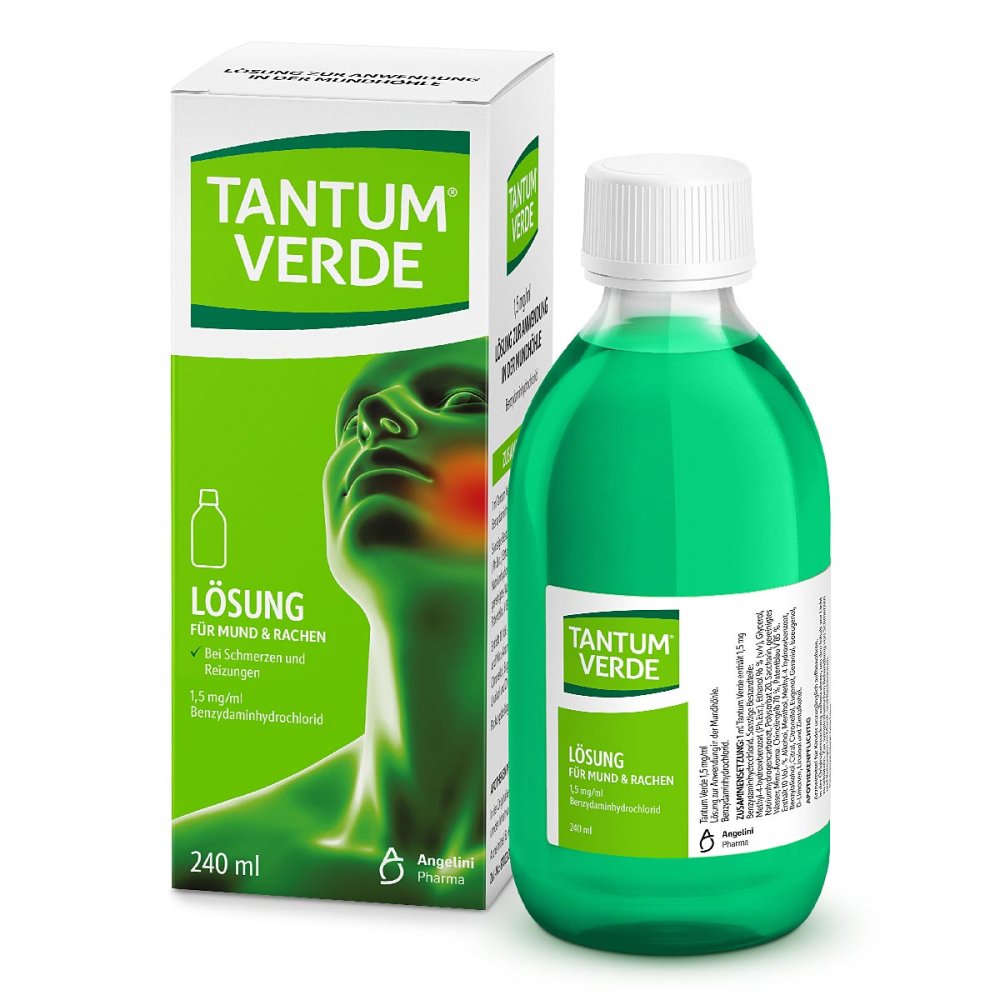 Tantum Verde 1,5 Mg/Ml Lösung Z.Anw.I.D.Mundhöhle (240 ml)