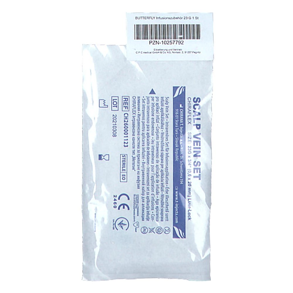 Butterfly Infusionszubehör 23 G (1 stk)