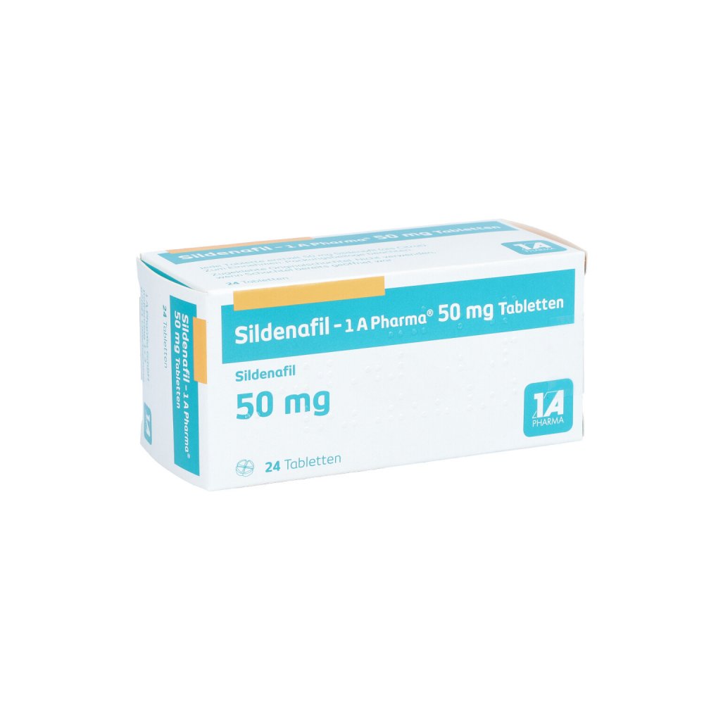 Sildenafil-1a Pharma 50 Mg Tabletten (24 stk)