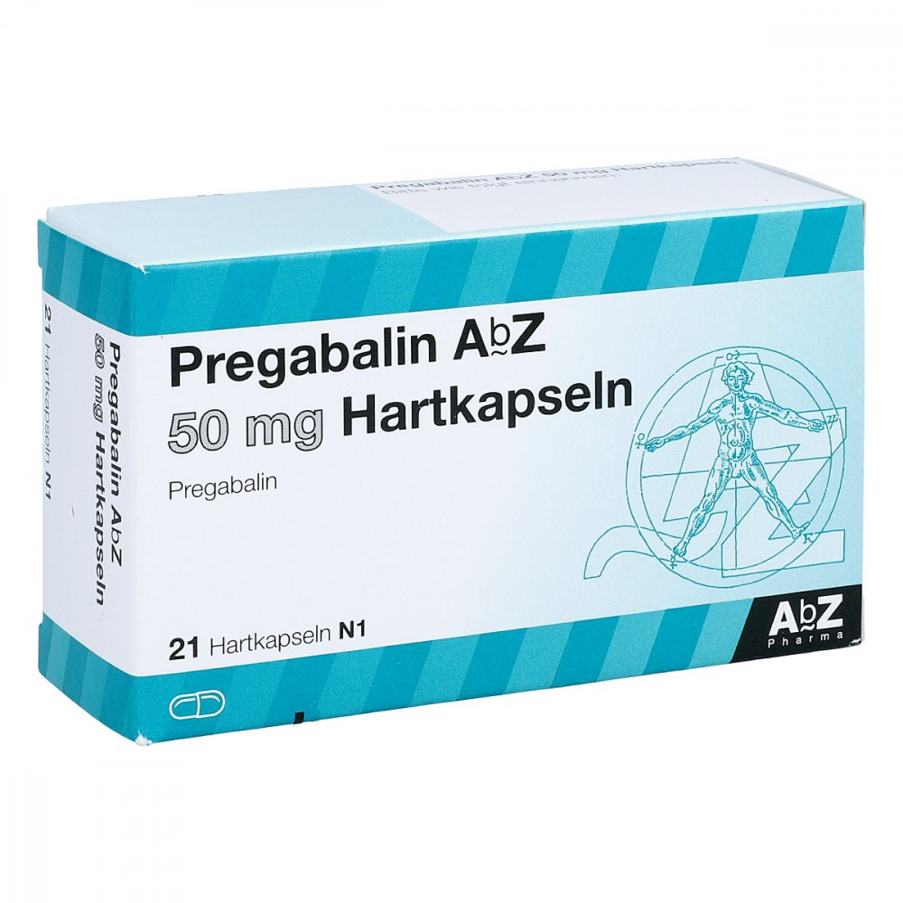 Pregabalin Abz 50 Mg Hartkapseln (21 stk)