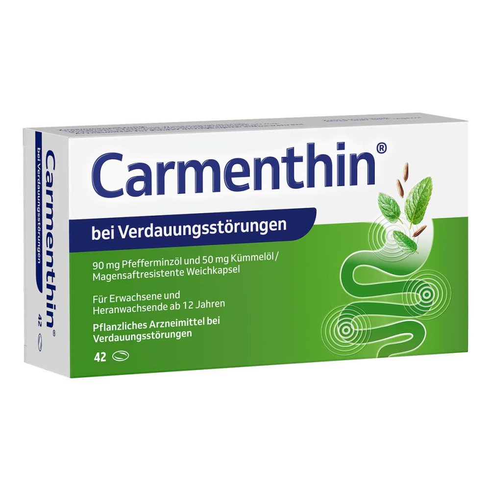 Carmenthin Bei Verdauungsstörungen Msr.Weichkaps. (42 stk)