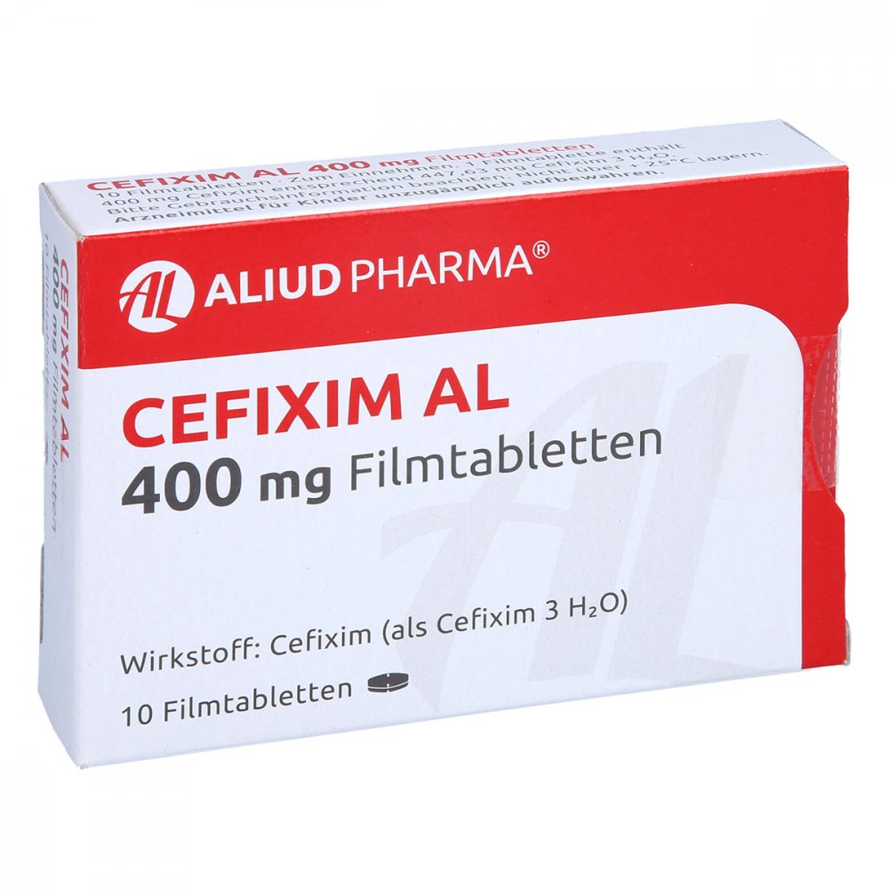 Cefixim Al 400 Mg Filmtabletten (10 stk)