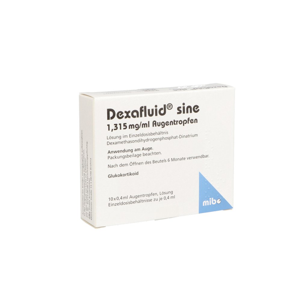 Dexafluid Sine 1,315 Mg/Ml Augentr.I.Einzeldosisb. (10X0.4 ml)