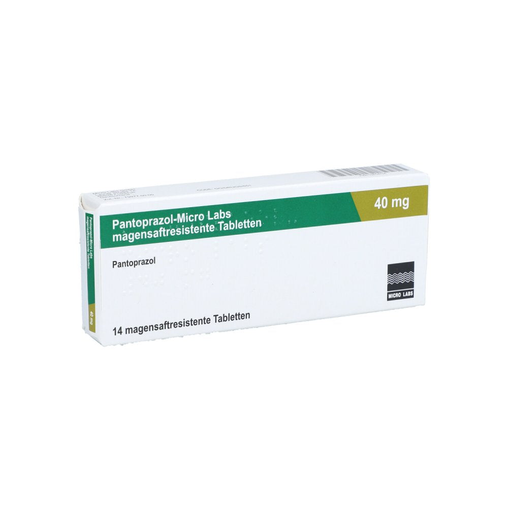 Pantoprazol-Micro Labs 40 Mg Magensaftr.Tabletten (14 stk)