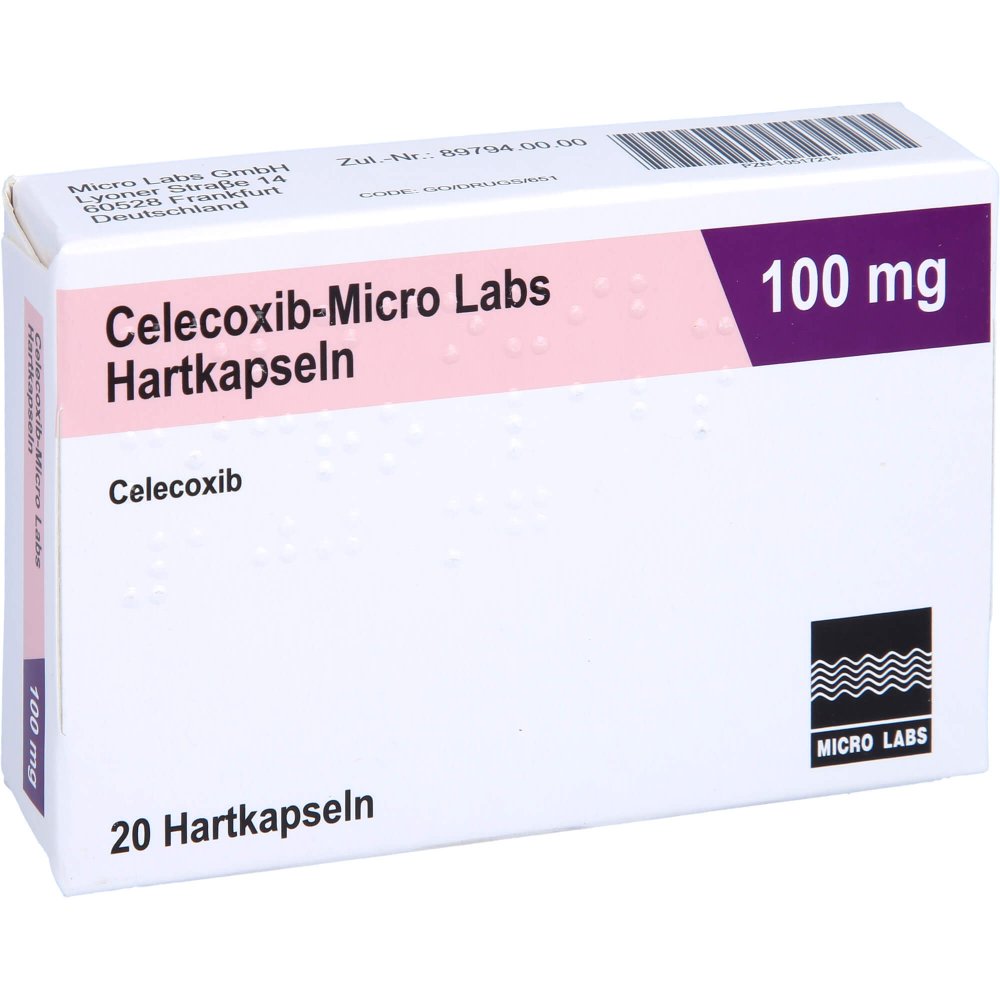 Celecoxib Micro Labs 100 Mg Hartkapseln (20 stk)