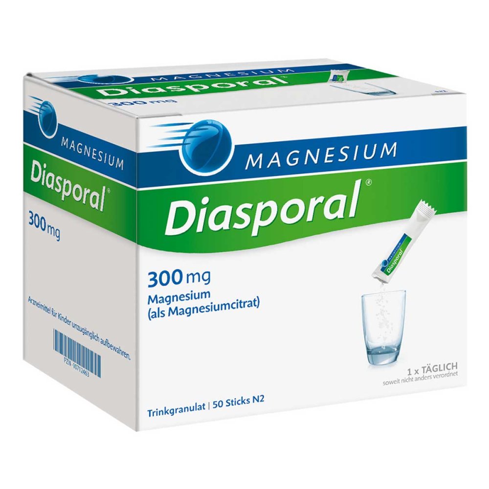 Magnesium Diasporal 300 Mg Granulat (50 stk)