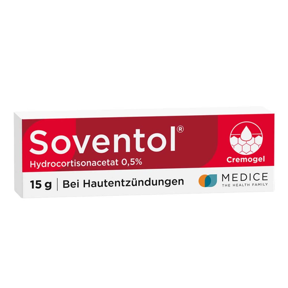 Soventol Hydrocortisonacetat 0,5% Creme (15 g)