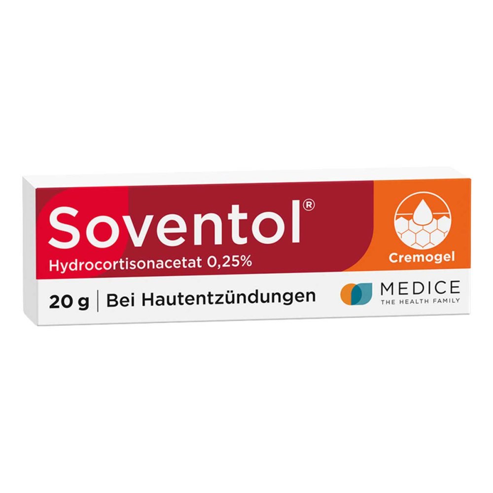 Soventol Hydrocortisonacetat 0,25% Creme (20 g)