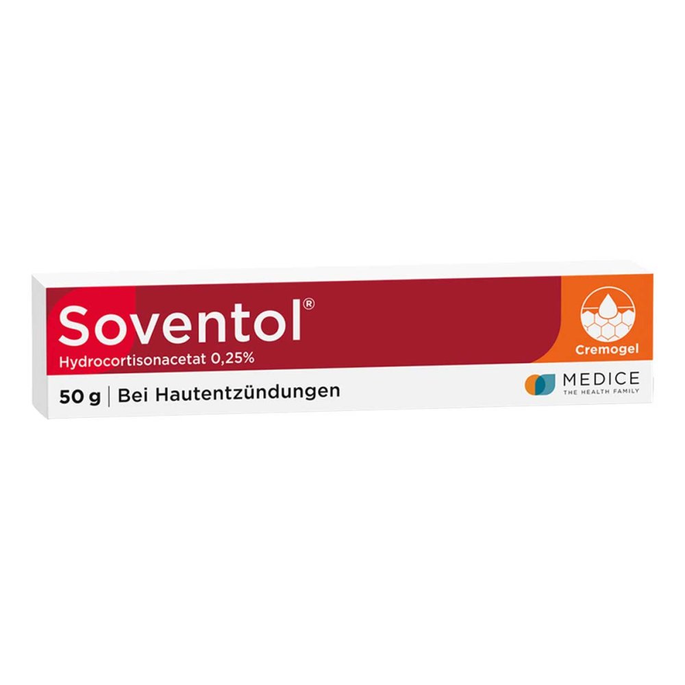 Soventol Hydrocortisonacetat 0,25% Creme (50 g)