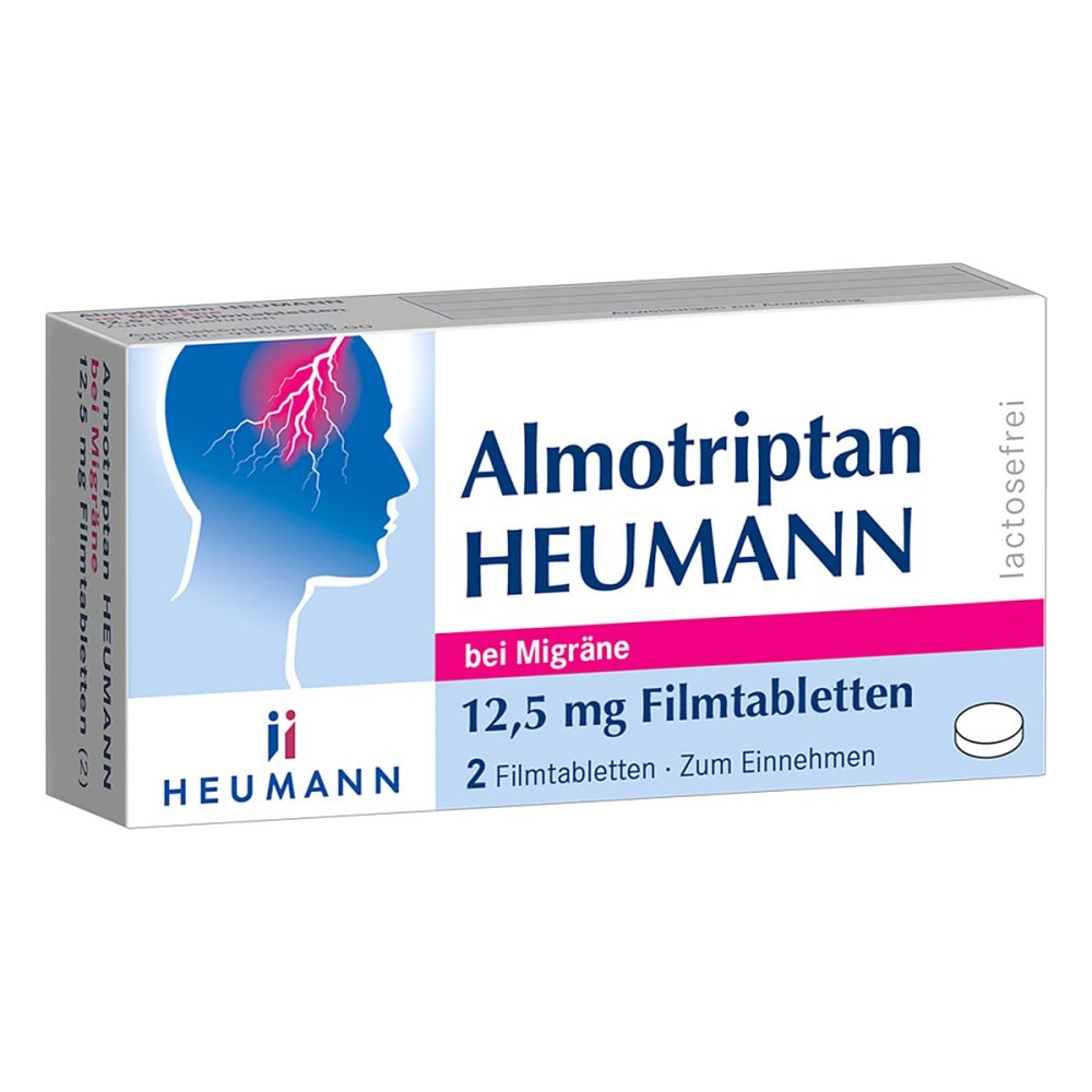 Almotriptan Heumann Bei Migräne 12,5 Mg Filmtabl. (2 stk)