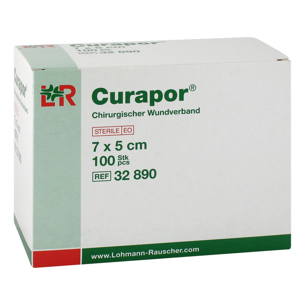 Curapor Wundverband Steril Chirurgisch 5x7 Cm (100 stk)
