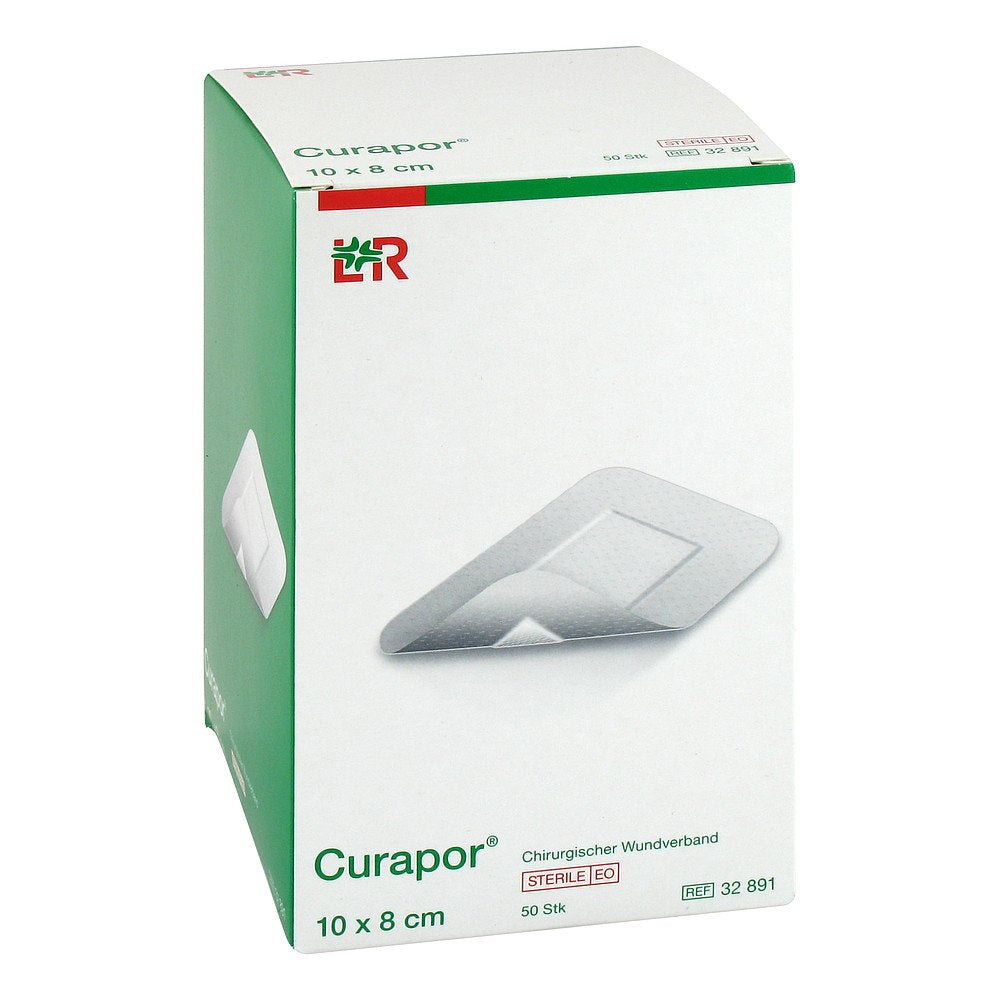 Curapor Wundverband Steril Chirurgisch 8x10 Cm (50 stk)
