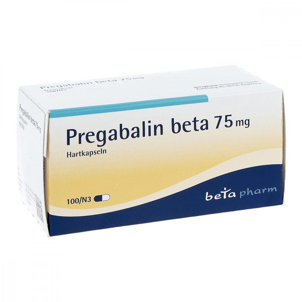 Pregabalin Beta 75 Mg Hartkapseln (100 stk) – pro.apo.com