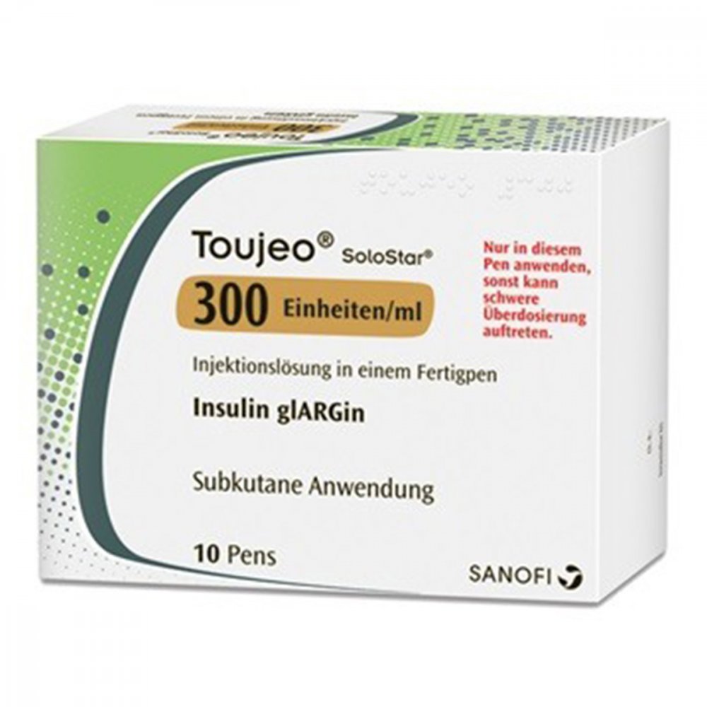 Toujeo 300 E/Ml Solostar Inj.-Lsg.I.E.Fertigpen (10X1.5 ml)
