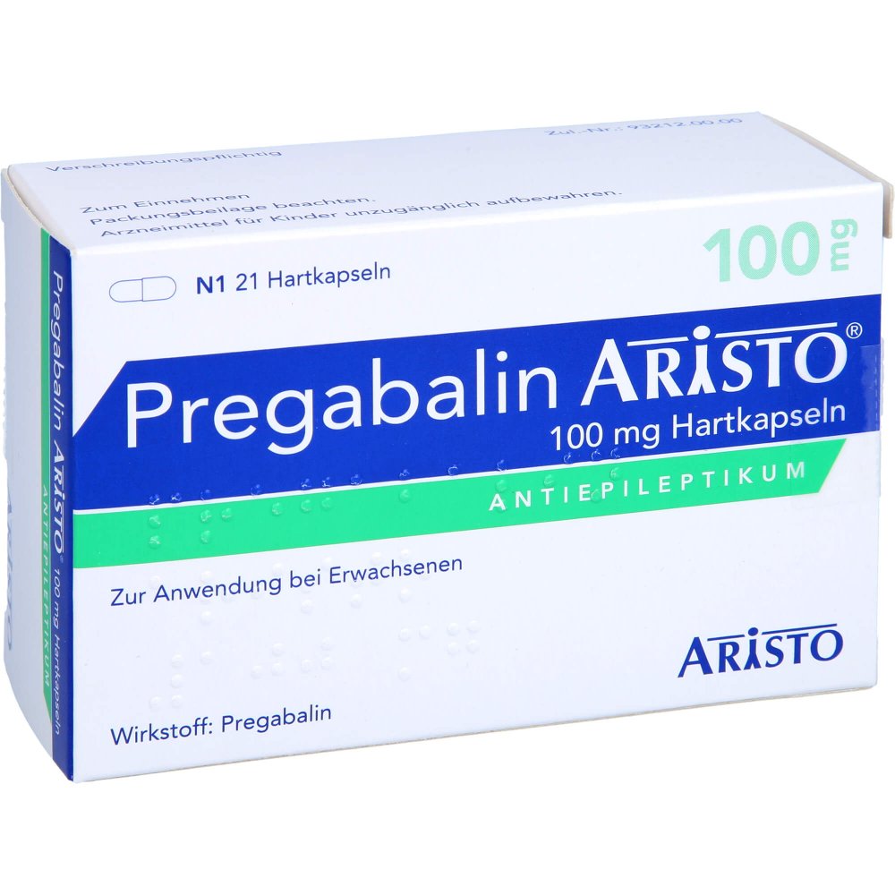 Pregabalin Aristo 100 Mg Hartkapseln (21 stk)