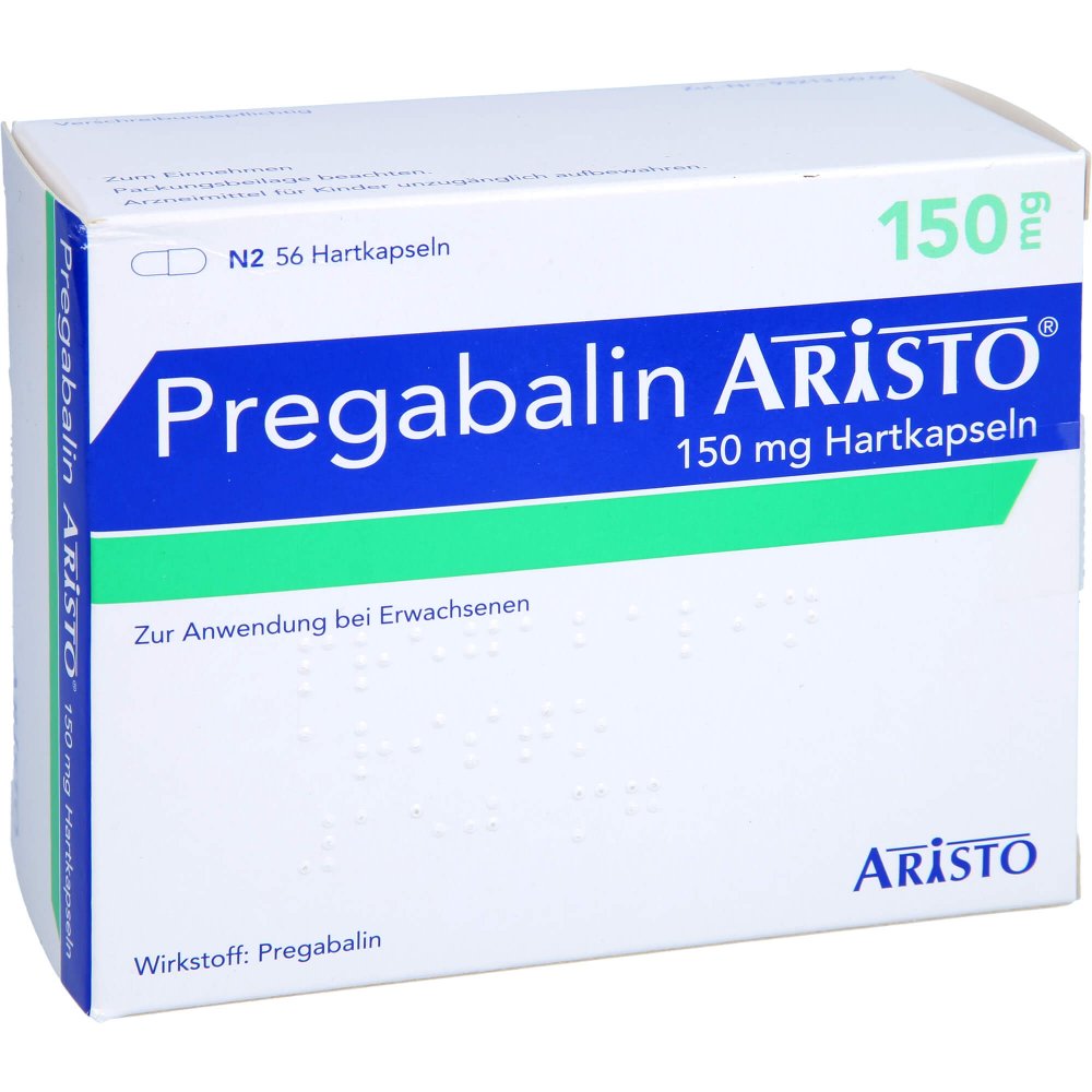 Pregabalin Aristo 150 Mg Hartkapseln (56 stk)
