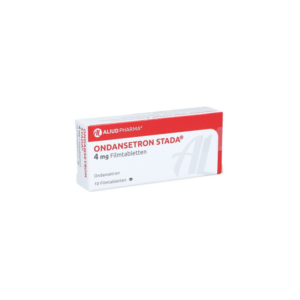 Das Produktfoto zeigt Ondansetron Stada 4 Mg Filmtabletten Aliud (10 stk) PZN 10838371