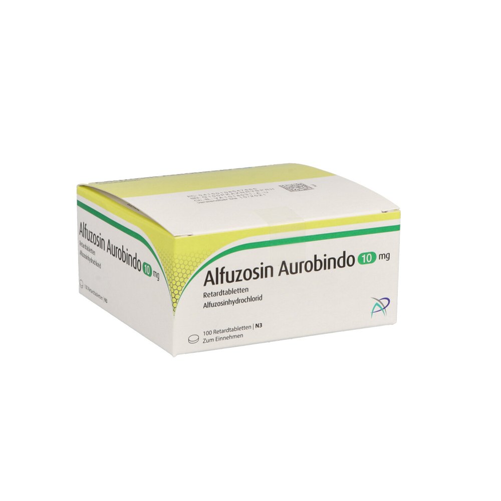 Alfuzosin Aurobindo 10 Mg Retardtabletten (100 stk)