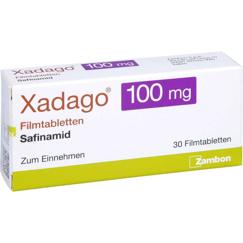 Xadago 100 Mg Filmtabletten (30 stk)