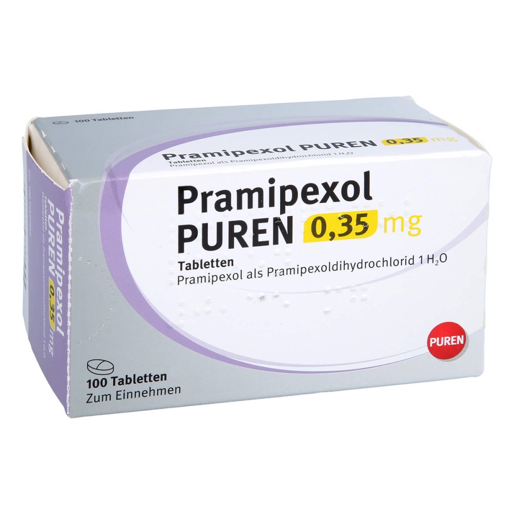 Pramipexol Puren 0,35 Mg Tabletten (100 stk)