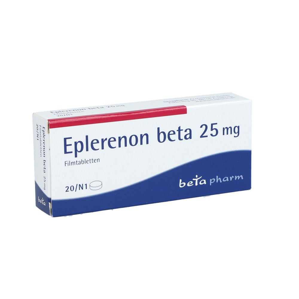 Eplerenon Beta 25 Mg Filmtabletten (20 stk)