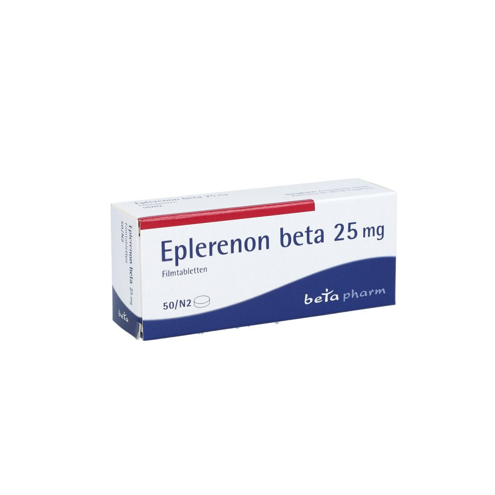 Eplerenon Beta 25 Mg Filmtabletten (50 stk)