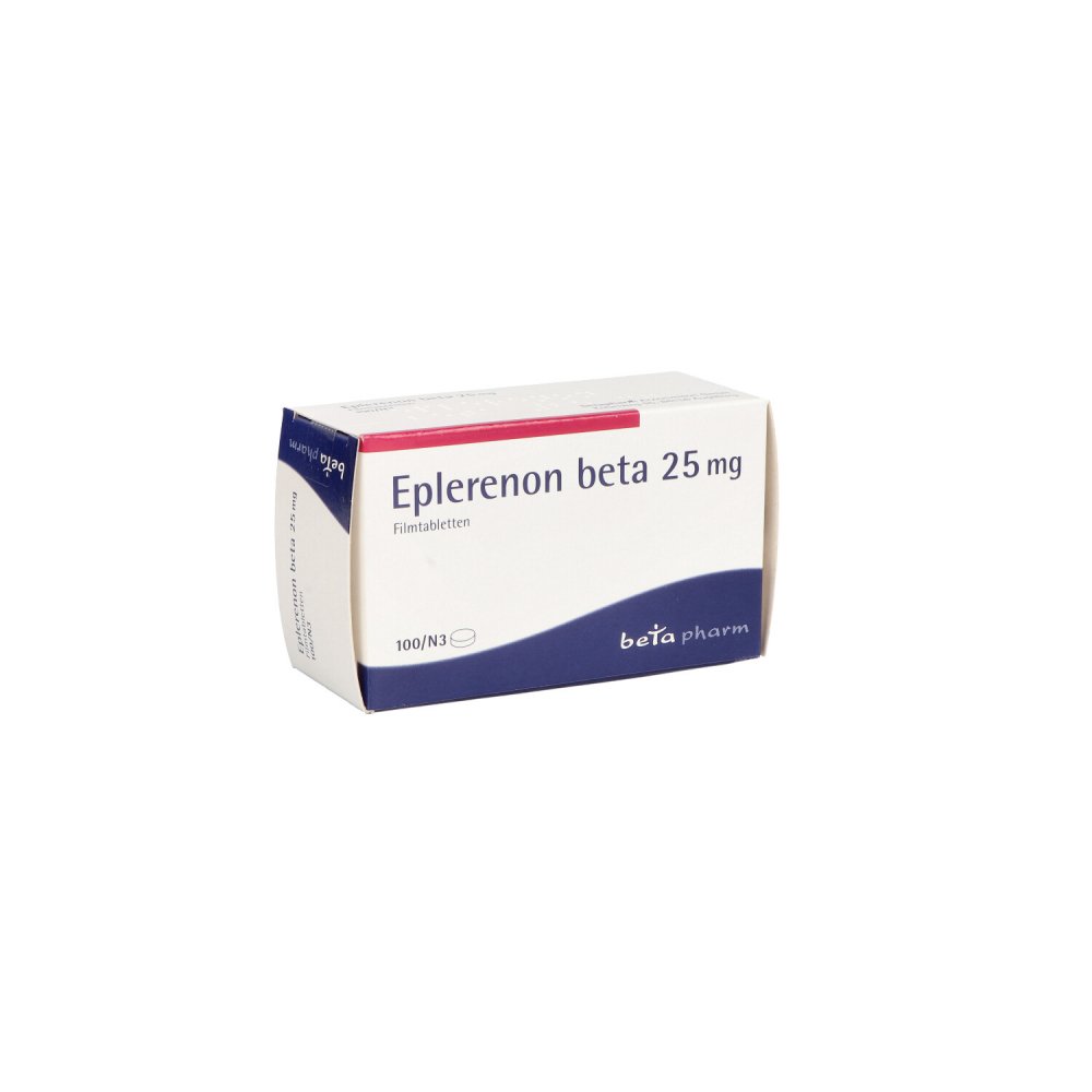 Eplerenon Beta 25 Mg Filmtabletten (100 stk)