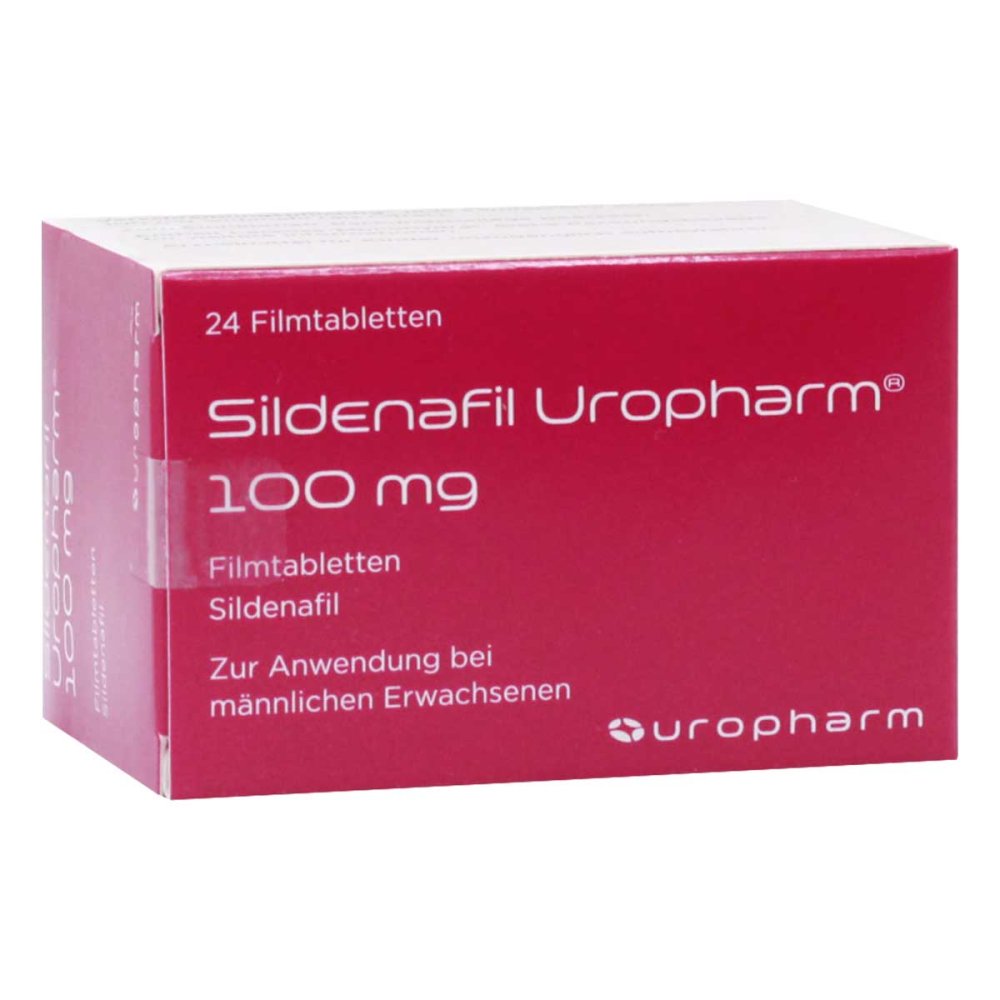 Sildenafil Uropharm 100 Mg Filmtabletten (24 stk)