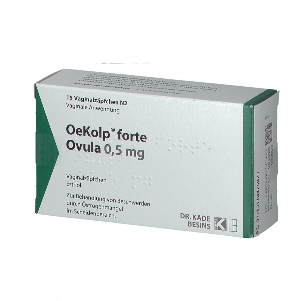 Oekolp Forte Ovula 0,5 Mg (15 stk)