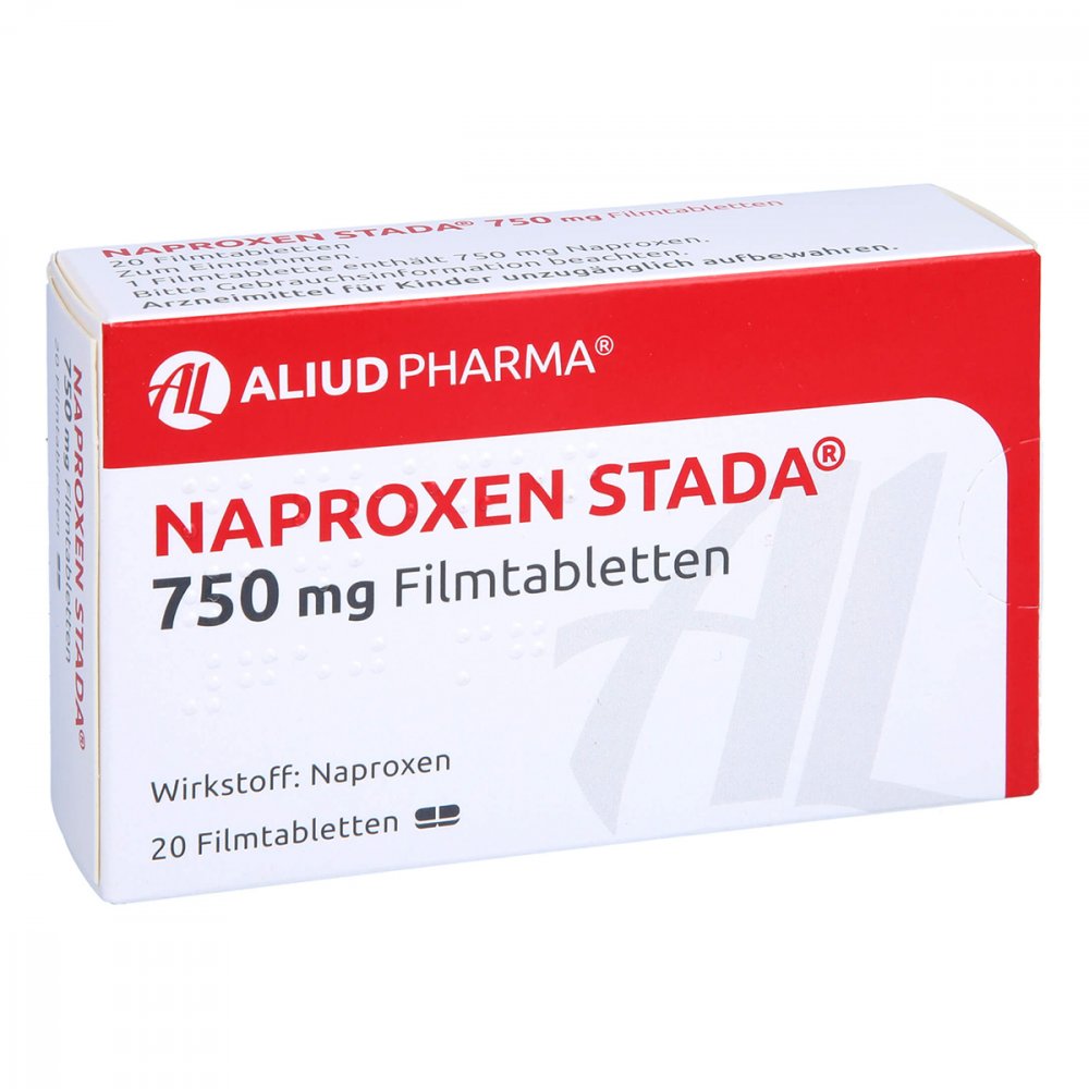 Naproxen Stada 750 Mg Filmtabletten Aliud (20 stk)