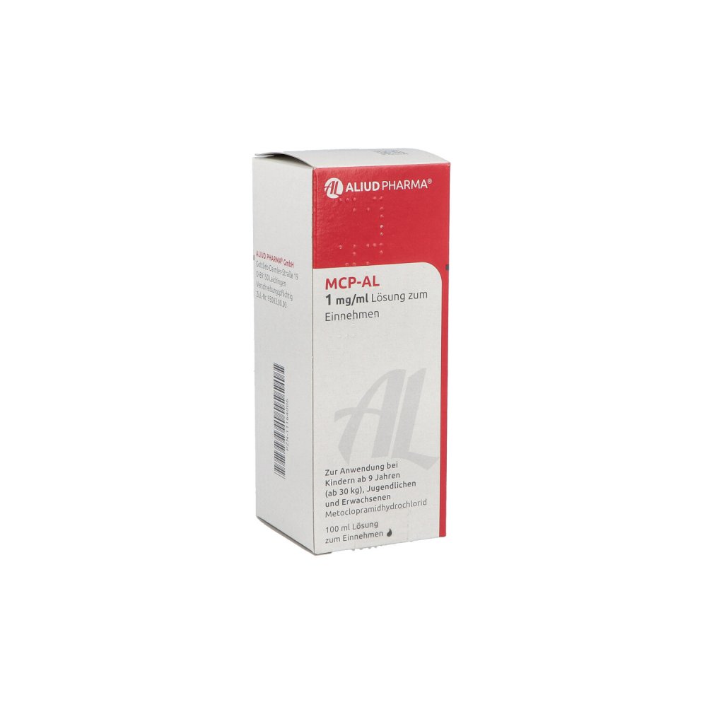 Mcp-Al 1 Mg/Ml Lösung Zum Einnehmen (100 ml)
