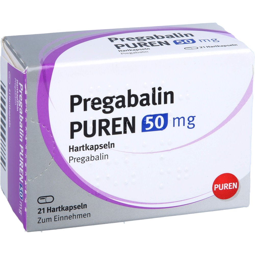 Pregabalin Puren 50 Mg Hartkapseln (21 stk)