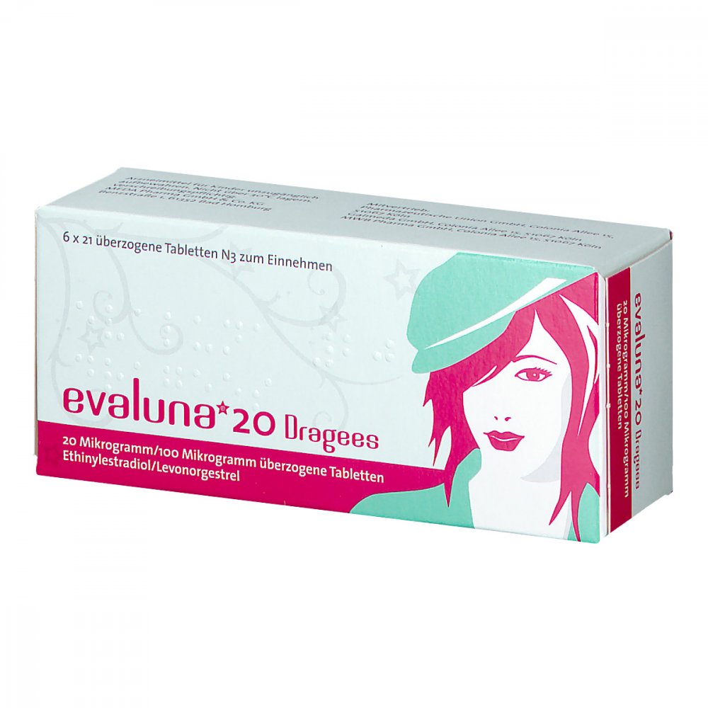 Evaluna 20 Dragees (6X21 stk)