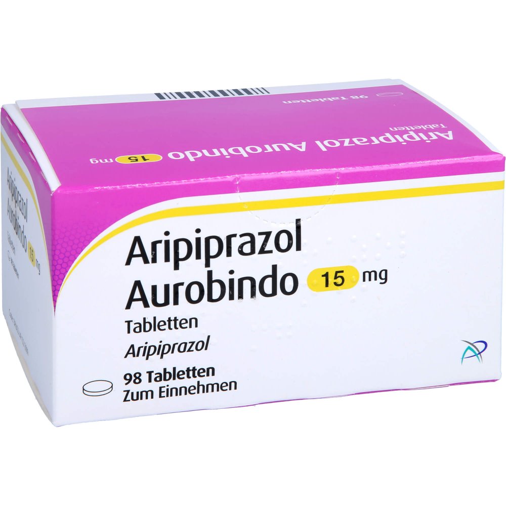 Aripiprazol Aurobindo 15 Mg Tabletten (98 stk)